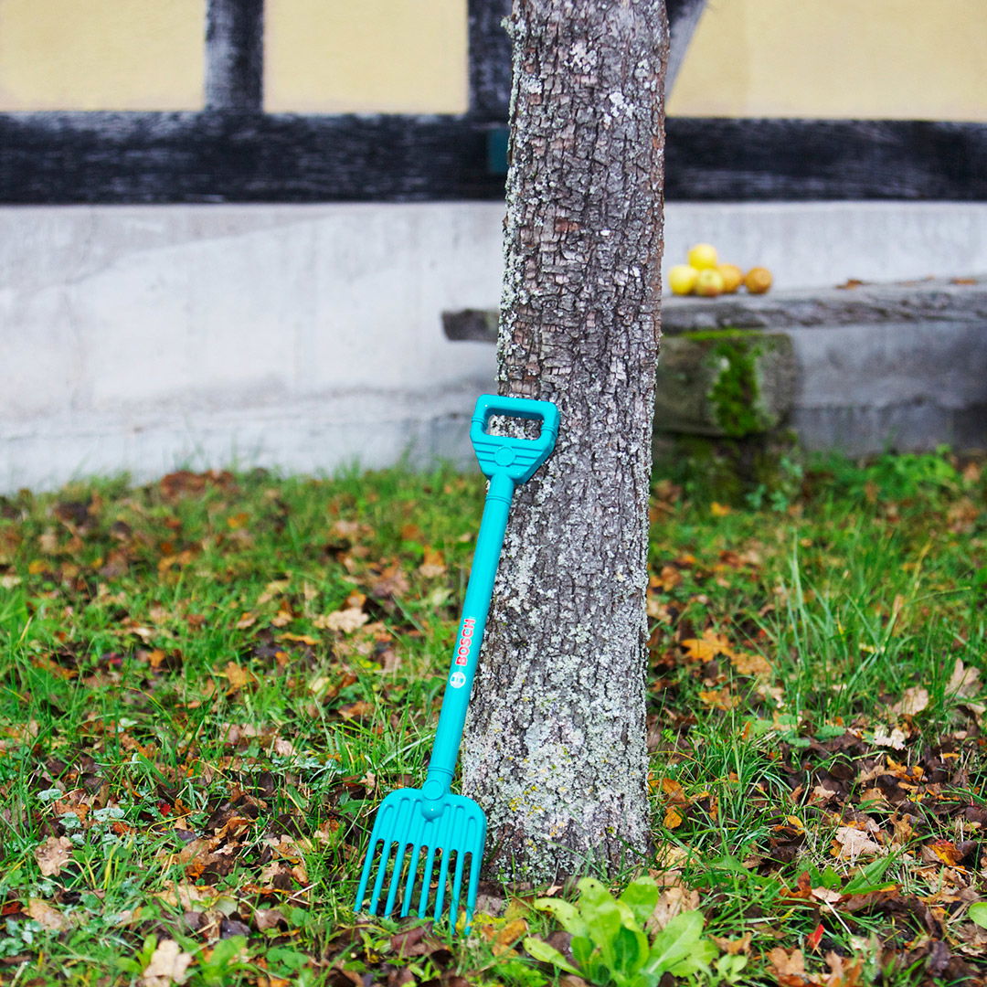 Bosch-Gartenset für Kinder mit Schubkarre, 4 teilig