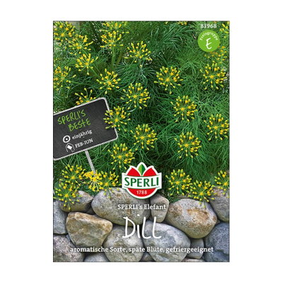 Sperli's Elefant, Dill, aromaintensiv Sperli's Elefant, Dill, aromaintensiv
