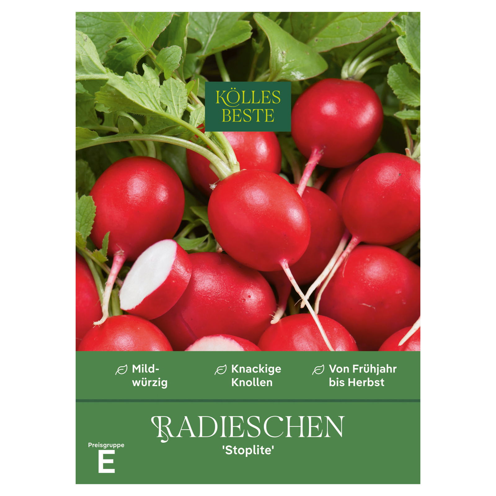 Kölles Beste Gemüsesamen, Radieschen 'Stoplite'