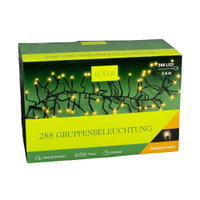 LED Lichterkette, 288 LEDs, klassisch warm, 2,4 m, Timerfunktion, dimmbar LED Lichterkette, 288 LEDs, klassisch warm, 2,4 m, Timerfunktion, dimmbar