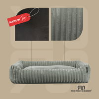 Silvio Design Tierbett 'Cody', grau, ca. 50 x 70 cm