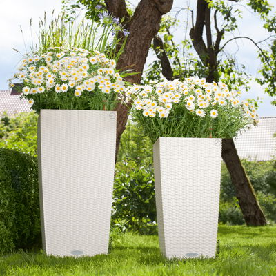 Lechuza 'Cubico Cottage 40', weiß, ca. 40 x 40 x H 75 cm