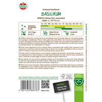 Sperli Saatgut Basilikum 'Sperli’s Italian Star', grün