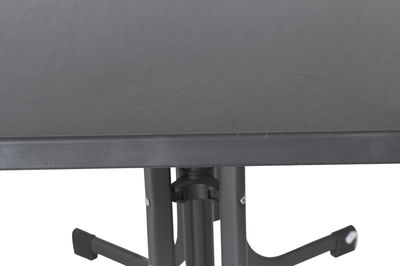 Klapptisch mit eisengrauer Dekorplatte, ca. 115x70 cm Klapptisch mit eisengrauer Dekorplatte, ca. 115x70 cm