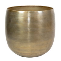 Kölle Pflanzgefäß 'Rowen', gold, ca. Ø 42 x H 41 cm Kölle Pflanzgefäß 'Rowen', gold, ca. Ø 42 x H 41 cm
