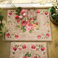 Fußmatte 'Hug Rug Vintage Rose', ca. 85 x 65 cm