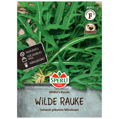 Sperli's Rucola, Wilde Rauke, nussiger Geschmack Sperli's Rucola, Wilde Rauke, nussiger Geschmack