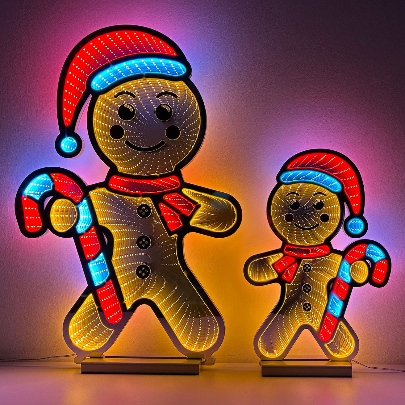 LED Lebkuchenmann, Infinity, Höhe ca. 60 cm LED Lebkuchenmann, Infinity, Höhe ca. 60 cm