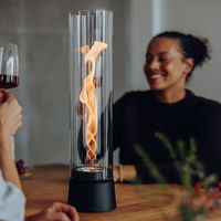 Höfats Tischfeuer Spin Air 1200, mattschwarz