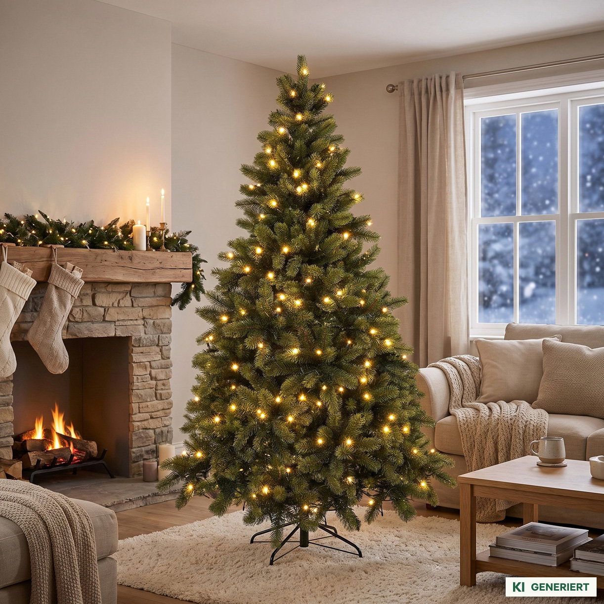 Künstlicher Weihnachtsbaum 'Easy Light' mit 600 LEDs, Höhe ca. 240 cm Künstlicher Weihnachtsbaum 'Easy Light' mit 600 LEDs, Höhe ca. 240 cm