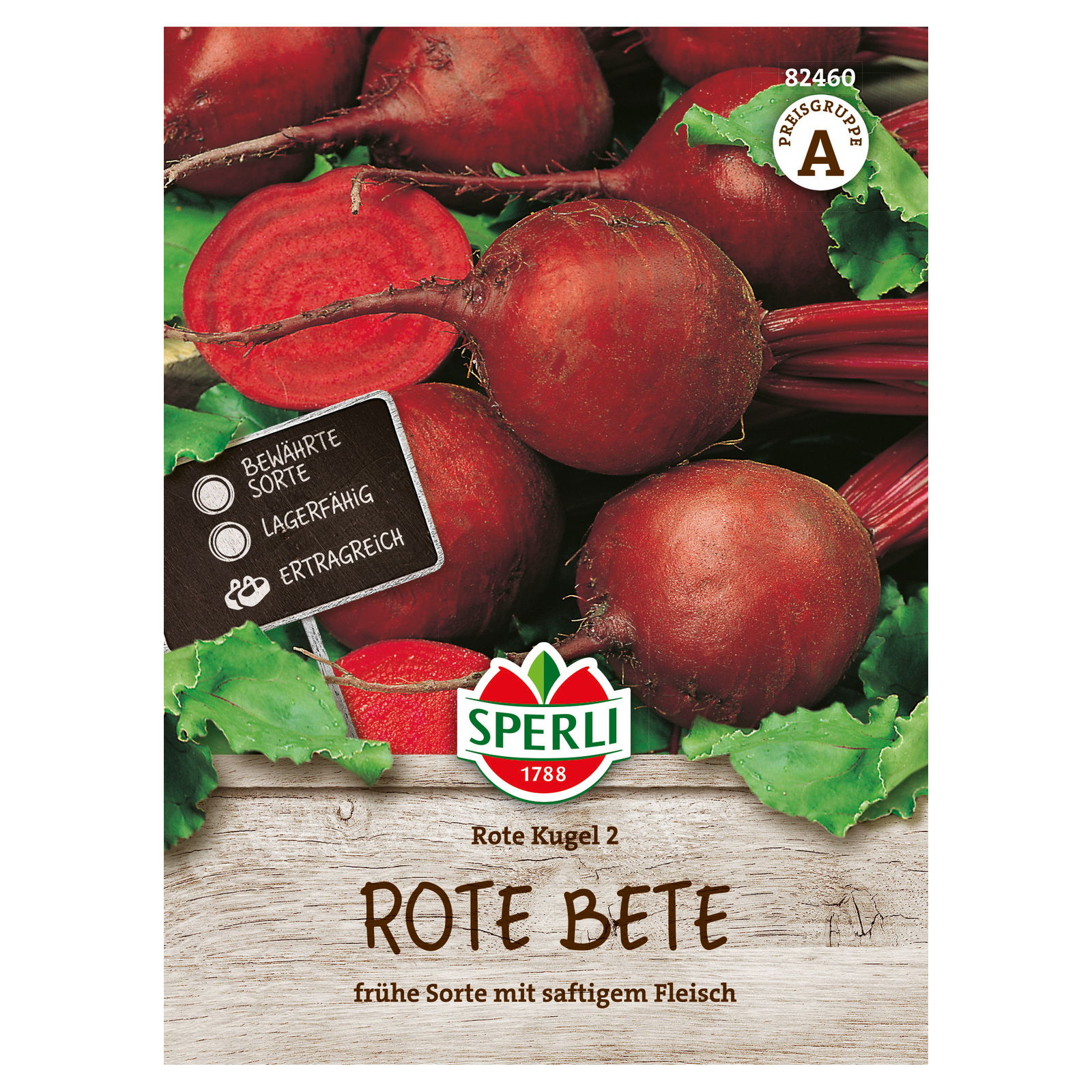 Sperli Gemüsesamen, Rote Bete 'Rote Kugel 2' Sperli Gemüsesamen, Rote Bete 'Rote Kugel 2'