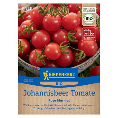 Bio-Saatgut, Cherry-Wildtomate, rot Bio-Saatgut, Cherry-Wildtomate, rot