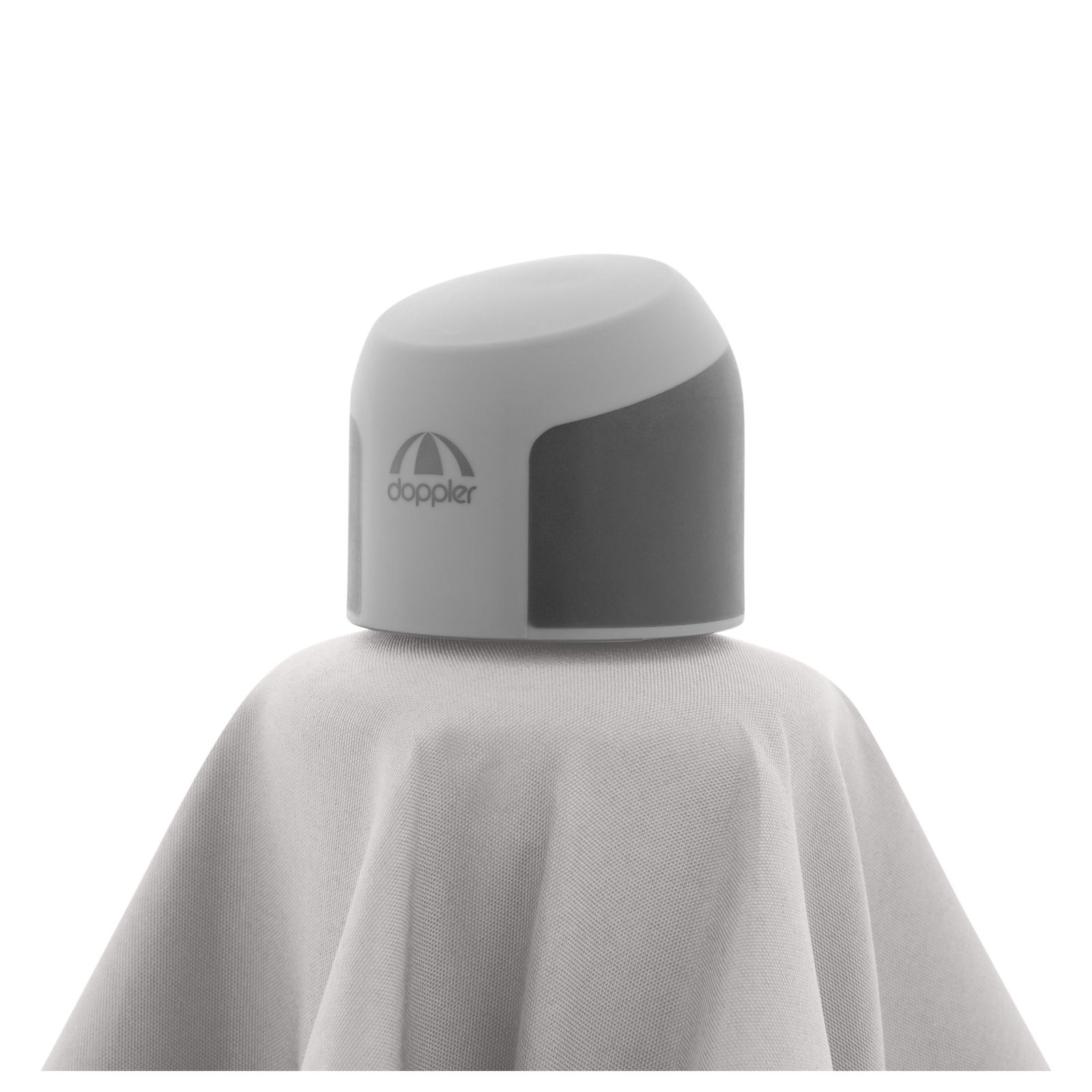 Doppler Sonnenschirm 'Act Neo Push Up', hellgrau, Ø ca. 310 cm