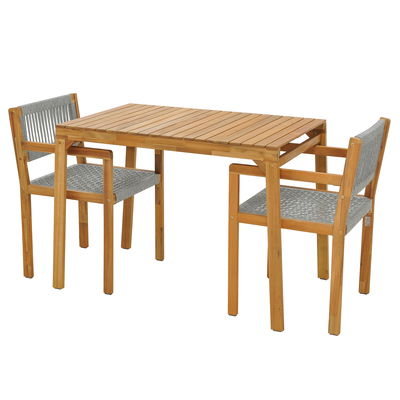 Kölle Balkongruppe 'Fortuna', braun/grau, 3-teilig