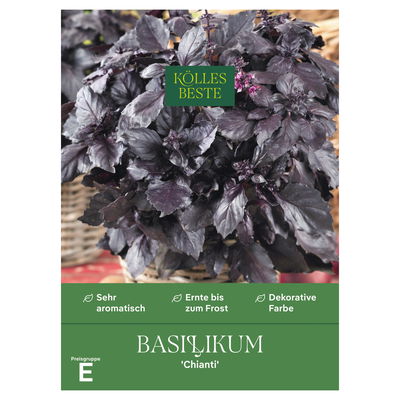 Kölles Beste Kräutersamen Basilikum rotblättrig