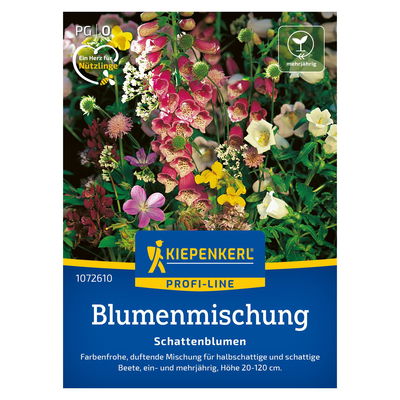 Blumensamen 'Schattenblumen', Alpenveilchen & Lupine, rosa & gelb