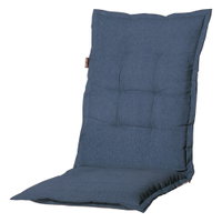 Niederlehnerauflage 'Panama', blau, ca. 105 x 50 cm Niederlehnerauflage 'Panama', blau, ca. 105 x 50 cm