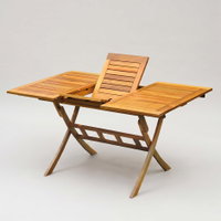 Balkon-Ausziehtisch 100/140x90 cm Akazienholz