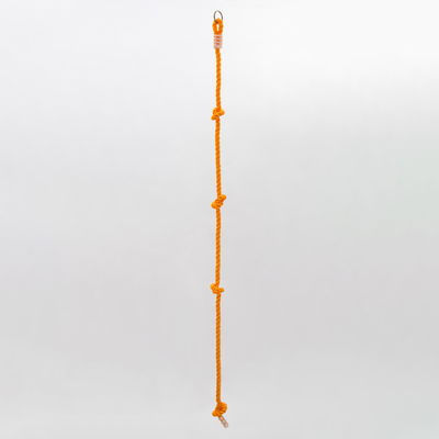 Conacord Kletterseil für Kinder mit 4 Knoten, orange, ca. L190 x Ø20 cm Conacord Kletterseil für Kinder mit 4 Knoten, orange, ca. L190 x Ø20 cm