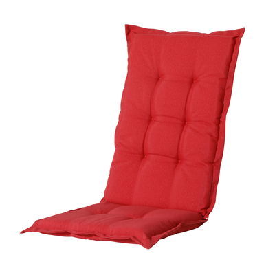 Niederlehnerauflage 'Panama', rot, ca. 105 x 50 cm Niederlehnerauflage 'Panama', rot, ca. 105 x 50 cm