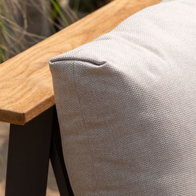 ScanCom Alu-Eckelement 'Palau', grau/leinen ScanCom Alu-Eckelement 'Palau', grau/leinen