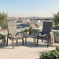 Alu-Hochlehnersessel Salina inkl. Auflage