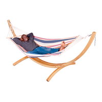 Chilllounge Hängematte 'Palma Sunrise', bunt