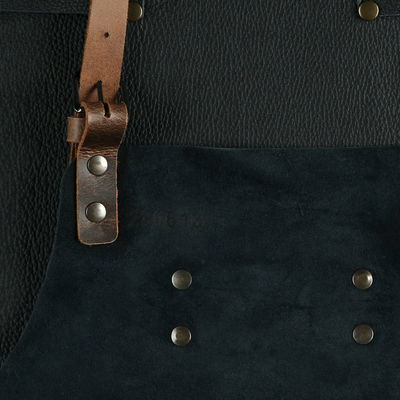 Lederschürze 'Nappa' schwarz, Gr. 2