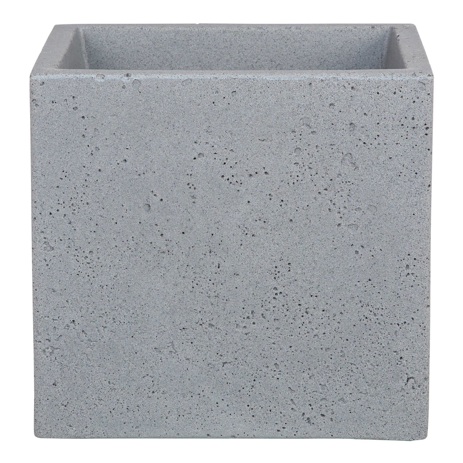 Pflanzkübel 'C-Cube', Stony Grey, 38 x 38 x H 33 cm, 44 Liter