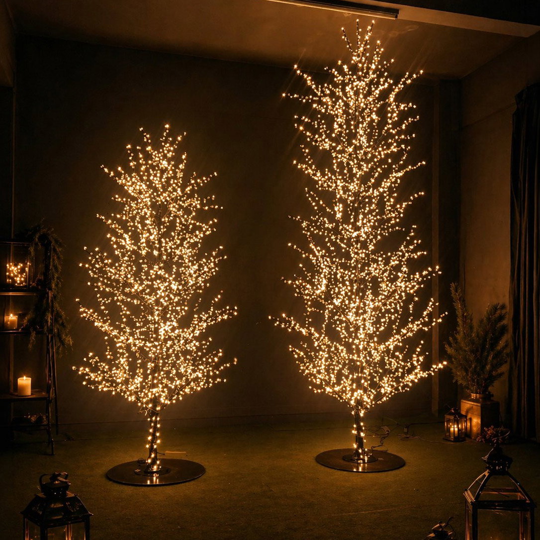 LED Baum, 664 LEDs, warmweiß, Höhe ca. 180 cm LED Baum, 664 LEDs, warmweiß, Höhe ca. 180 cm