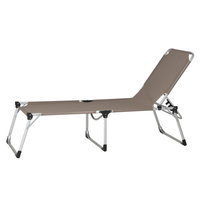 Dreibeinliege XXL, taupe Dreibeinliege XXL, taupe