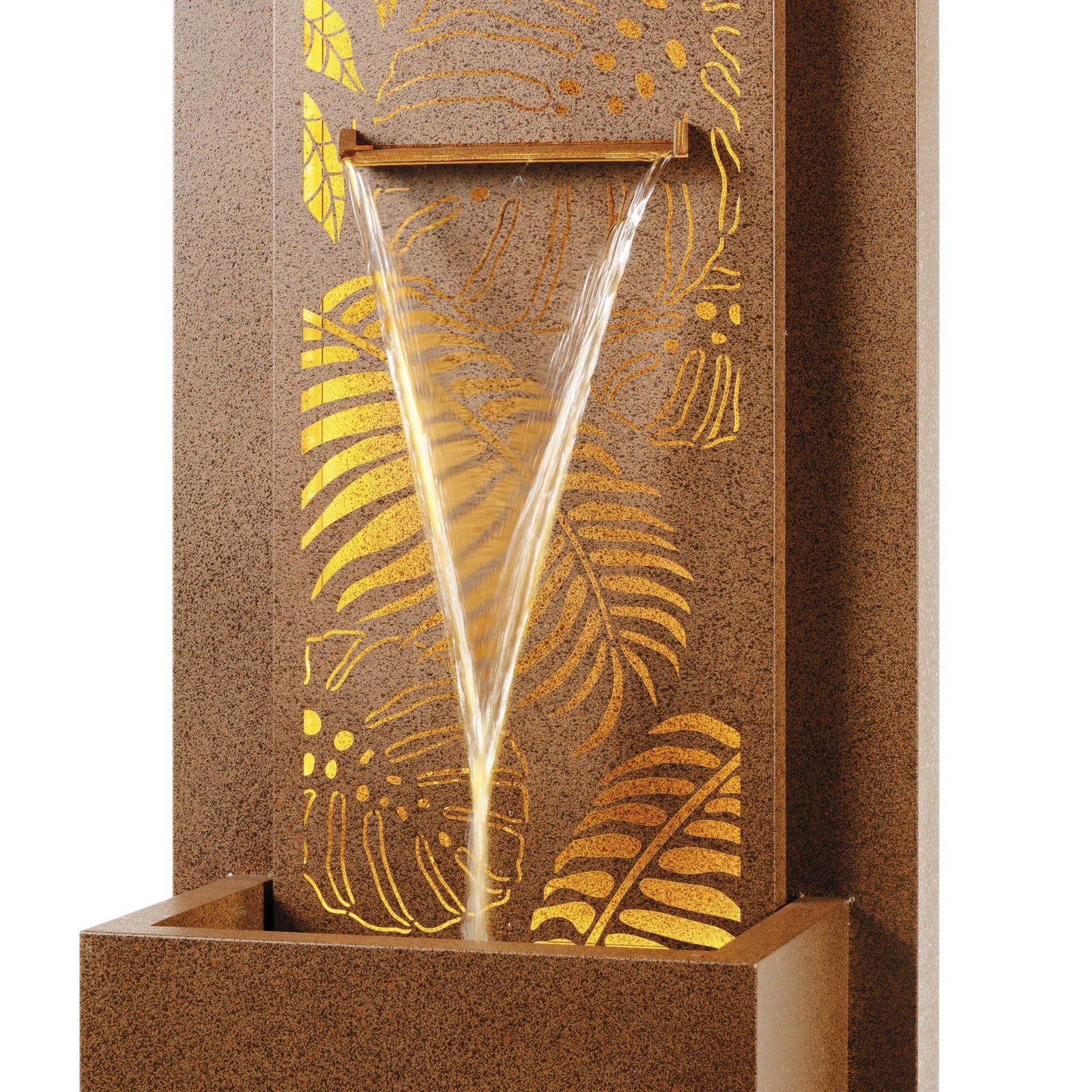 Springbrunnen, rustic braun, Höhe ca. 107 cm