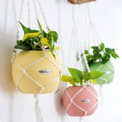 Lechuza Aufhängung 'Makramee Boho 90' für Puro Color 20, weiß