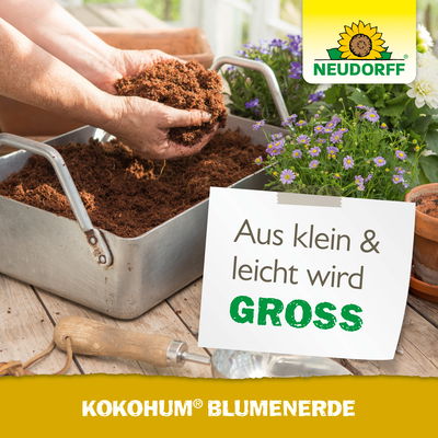 Neudorff Kokohum Blumenerde 1 Brikett, 630 g