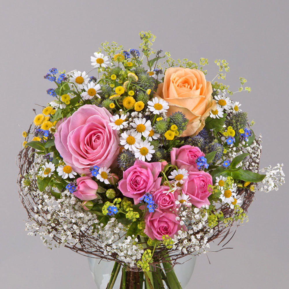 Blumenstrauß 'Ich hab' dich lieb' inkl. gratis Grußkarte