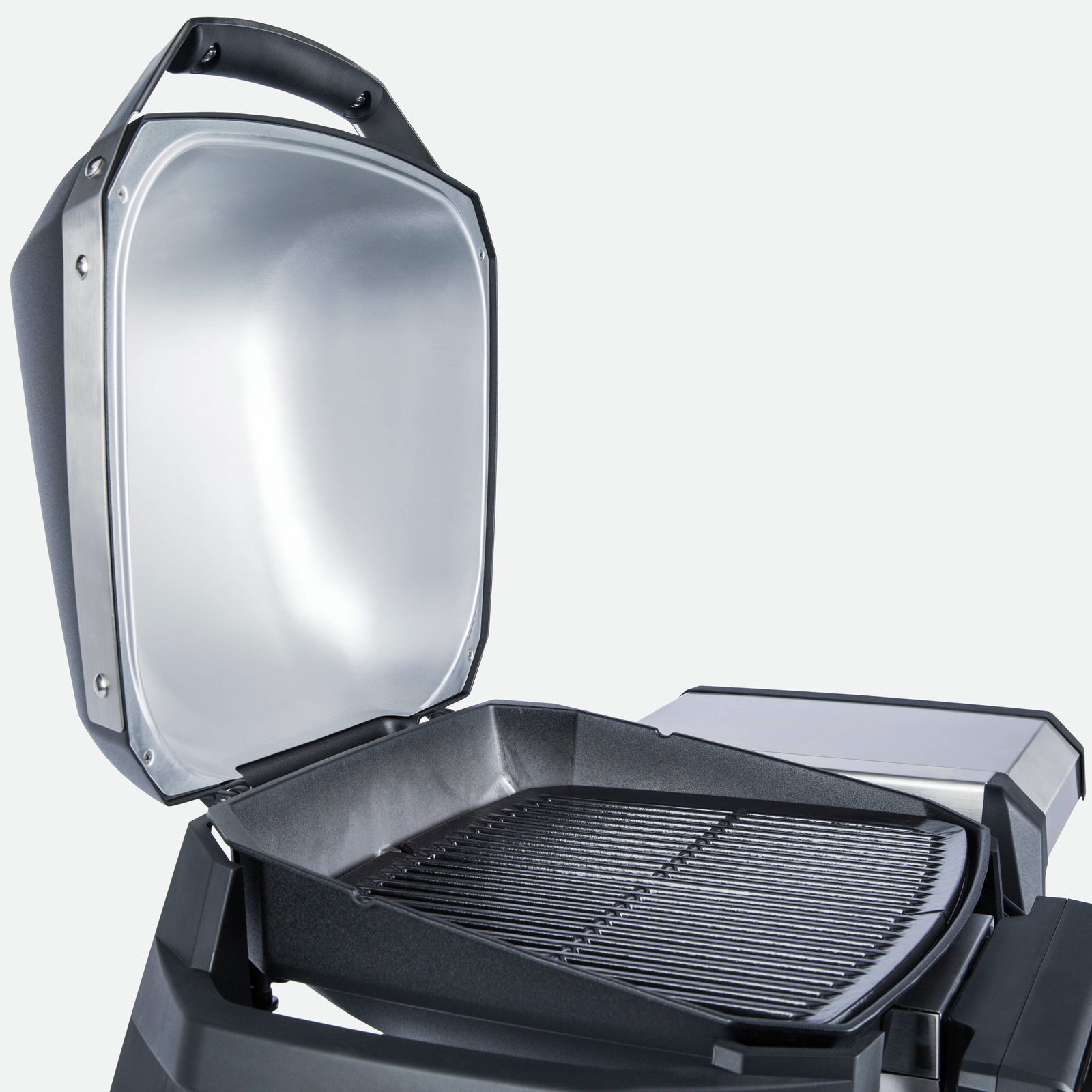 Weber® Elektrogrill Pulse 2000 schwarz, mit Rollwagen