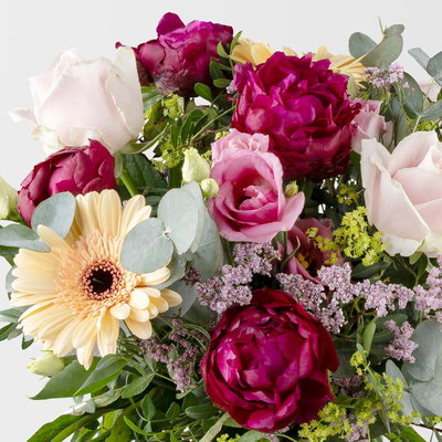 Blumenstrauß 'Herzenswünsche', handgebunden Blumenstrauß 'Herzenswünsche', handgebunden