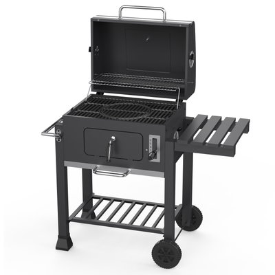 Holzkohlegrill 'Fuego', dunkelgrau Holzkohlegrill 'Fuego', dunkelgrau