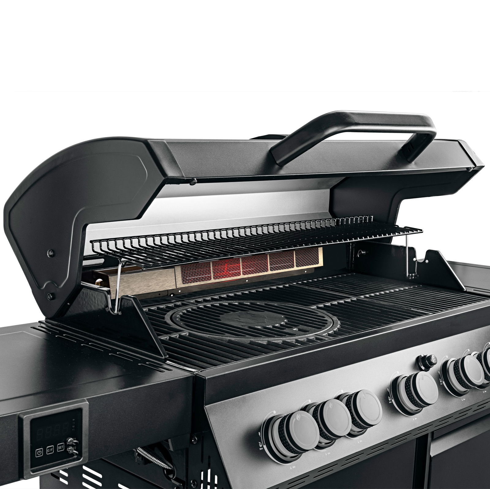 Landmann Gasgrill COOL BLACK 5.2 mit Heckbrenner