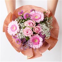 Blumenstrauß 'Pink Passion' M inkl. gratis Grußkarte