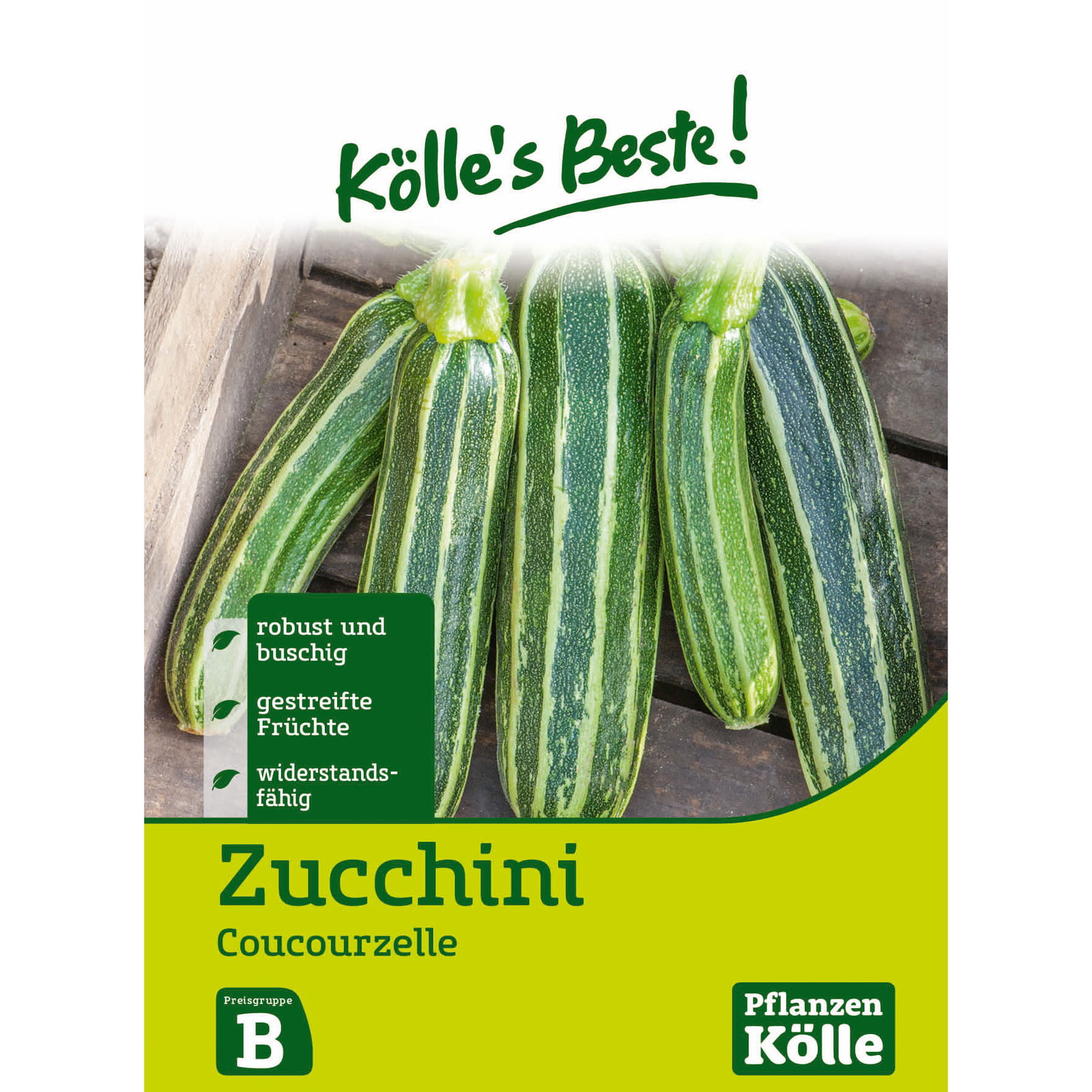 Kölle's Beste Gemüsesamen Zucchini 