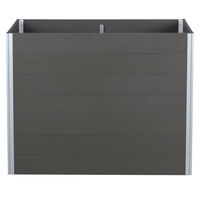 Kölle Hochbeet 'Petit Mateo', grau, ca. 100 x 50 x H80 cm Kölle Hochbeet 'Petit Mateo', grau, ca. 100 x 50 x H80 cm