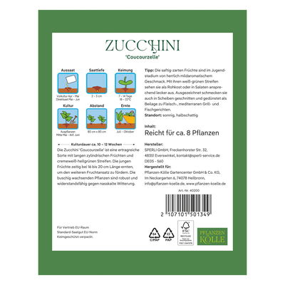 Kölles Beste Gemüsesamen, Zucchini Kölles Beste Gemüsesamen, Zucchini