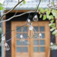 Solarlampe 'Sousse', klar, Metall, 380 x 4,0 x 6,0 cm