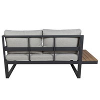 Kölle Balkongruppe 'Baros' inkl. Auflagen, grau, 4-teilig