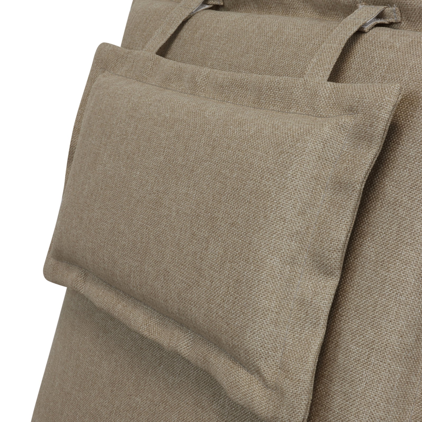 Kölle Hochlehnerauflage 'SunDance', taupe, ca. 120 x 50 cm