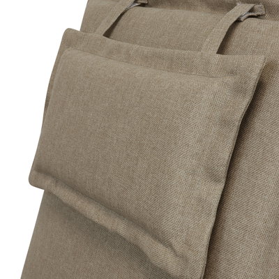 Kölle Hochlehnerauflage 'SunDance', taupe, ca. 120 x 50 cm