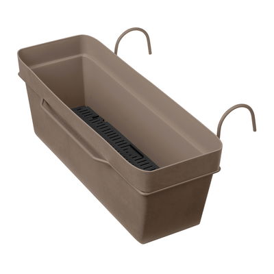 Pflanzkasten 'Like', camel, ca. 49 x 28 x H 19 cm Pflanzkasten 'Like', camel, ca. 49 x 28 x H 19 cm