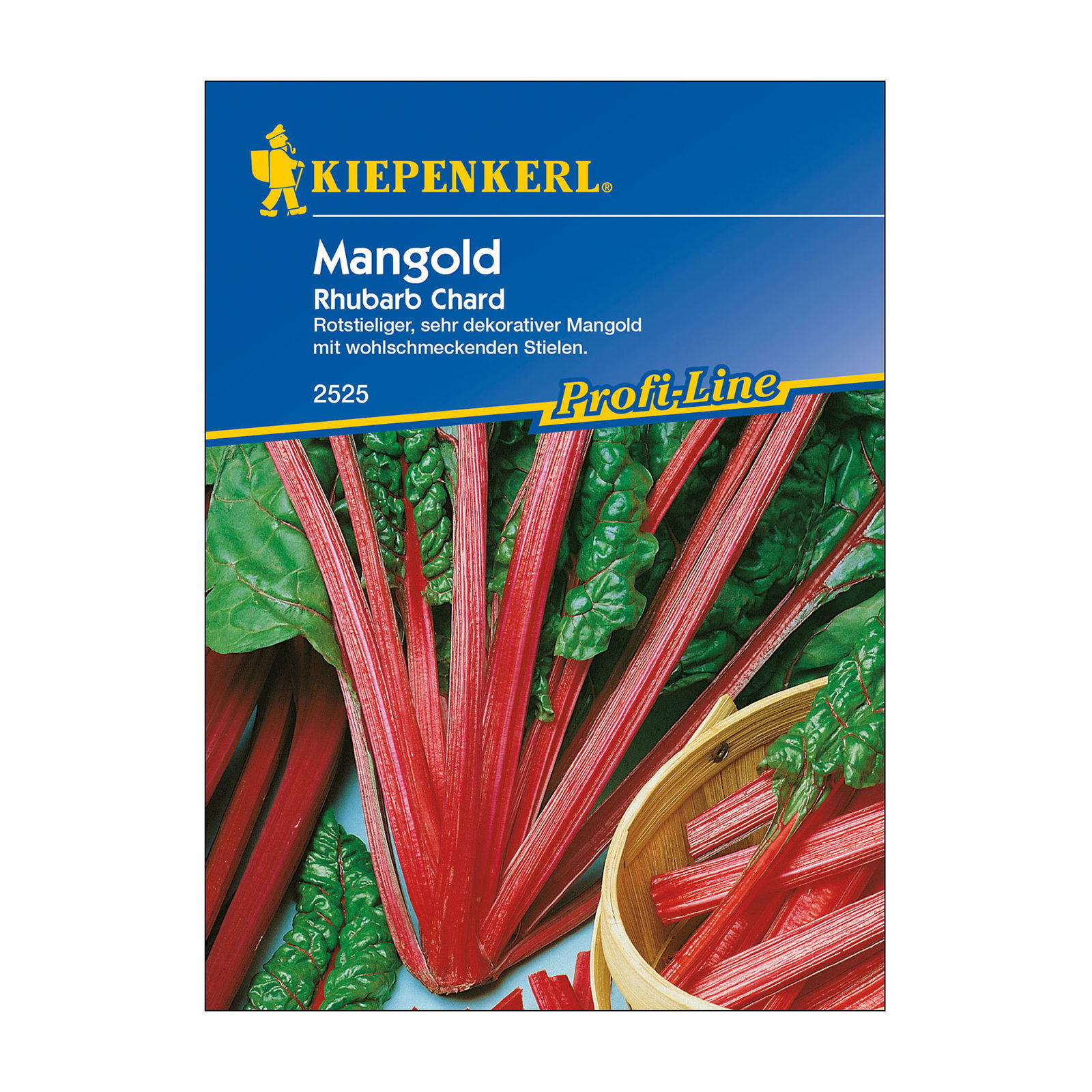 Gemüsesamen, Mangold 'Rhubarb chard', rot