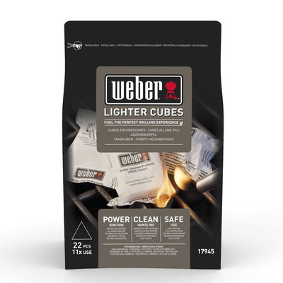 Weber Anzündwürfel, für Holzkohlegrills, 22 Stück Weber Anzündwürfel, für Holzkohlegrills, 22 Stück
